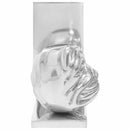 Bogstøtter 2 pcs Sølv 8 x 12 x 16,5 cm Aluminium