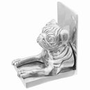 Bogstøtter 2 pcs Sølv 12 x 15 x 18 cm Aluminium