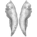 Vinger Skulptur 2 pcs Sølv 31 x 5 x 91 cm Aluminium