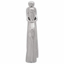 Skulptur Sølv 10 x 16 x 49 cm Aluminium