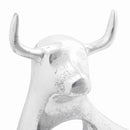 Tyrskulptur Sølv 22 x 9,5 x 34 cm Aluminium