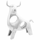 Tyrskulptur Sølv 22 x 9,5 x 34 cm Aluminium