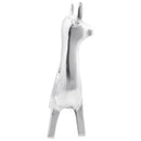 Tyrskulptur Sølv 22 x 9,5 x 34 cm Aluminium