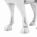 Tyrskulptur Sølv 20 x 17 x 23 cm Aluminium