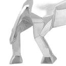 Tyrskulptur Sølv 74 x 23 x 30 cm Aluminium