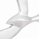Måge 2 stk. Sølv Aluminium
