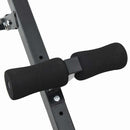 Hyperextension bænk Sort 100,5 x 70 x 78 cm Pulverlakeret stål