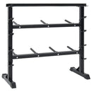 Dumbbellreol Sort 99 x 45 x 95,5 cm Pulverlakeret stål