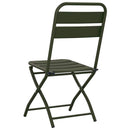 Have sammenslåelig stol 2 pcs Grøn 42 x 52 x 82cm
