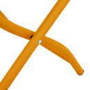 Have sammenslåelig stol 2 pcs Sennepsgul 42 x 52 x 82cm