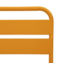 Have sammenslåelig stol 2 pcs Sennepsgul 42 x 52 x 82cm