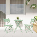 Have sammenslåelig stol 2 pcs Lys mint 42 x 52 x 82cm