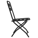 Have sammenslåelig stol 2 pcs Antracit 42 x 52 x 82cm