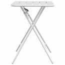 Bistrobord Hvid 55 x 55 x 72,5 cm Pulverlakeret stål