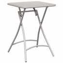 Bistrobord Beige 55 x 55 x 72,5 cm Pulverlakeret stål