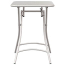 Bistrobord Beige 55 x 55 x 72,5 cm Pulverlakeret stål