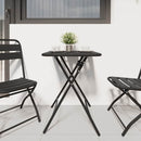 Bistrobord Antracit 55 x 55 x 72,5 cm Pulverlakeret stål