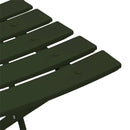 Have sammenslåelig stol 2 pcs Grøn 42 x 46 x 82cm Metal