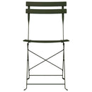 Have sammenslåelig stol 2 pcs Grøn 42 x 46 x 82cm Metal