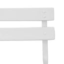 Have sammenslåelig stol 2 pcs Hvid 42 x 46 x 82cm Metal