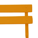 Have sammenslåelig stol 2 pcs Sennepsgul 42 x 46 x 82cm Metal