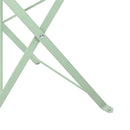 Have sammenslåelig stol 2 pcs Lys mint 42 x 46 x 82cm Metal