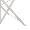 Have sammenslåelig stol 2 pcs Beige 42 x 46 x 82cm Metal