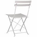 Have sammenslåelig stol 2 pcs Beige 42 x 46 x 82cm Metal