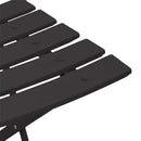 Have sammenslåelig stol 2 pcs Antracit 42 x 46 x 82cm Metal