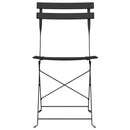 Have sammenslåelig stol 2 pcs Antracit 42 x 46 x 82cm Metal