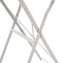 Bistrobord Beige Ø 50 x 71 cm Pulverlakeret stål