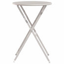 Bistrobord Beige Ø 50 x 71 cm Pulverlakeret stål