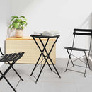 Bistrobord Antracit Ø 50 x 71 cm Pulverlakeret stål