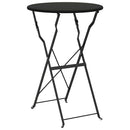 Bistrobord Antracit Ø 50 x 71 cm Pulverlakeret stål