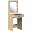 Klædeskab med skuffe Sonoma eg 50 x 41 x 135 cm Konstrueret træ