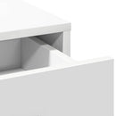 Highboard Hvid 40 x 41 x 135 cm Konstrueret træ