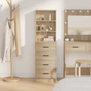 Highboard Sonoma-eg 40 x 41 x 135 cm Konstrueret træ