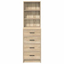 Highboard Sonoma-eg 40 x 41 x 135 cm Konstrueret træ