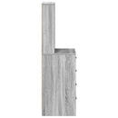 Highboard Grå sonoma-eg 40 x 41 x 135 cm Konstrueret træ