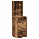 Highboard Gammelt træ 40 x 41 x 135 cm Konstrueret træ