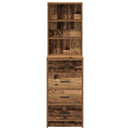 Highboard Gammelt træ 40 x 41 x 135 cm Konstrueret træ
