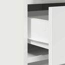 Sideboard Hvid 40 x 41 x 75 cm Konstrueret træ