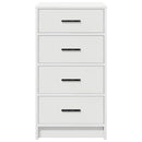 Sideboard Hvid 40 x 41 x 75 cm Konstrueret træ