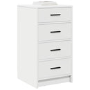 Sideboard Hvid 40 x 41 x 75 cm Konstrueret træ
