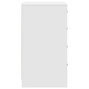 Sideboard Hvid 40 x 41 x 75 cm Konstrueret træ