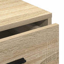 Sideboard med skuffe Sonoma-eg 40 x 41 x 75 cm Konstrueret træ