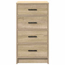 Sideboard Sonoma-eg 40 x 41 x 75 cm Konstrueret træ