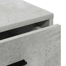 Sideboard Betongrå 40 x 41 x 75 cm Konstrueret træ