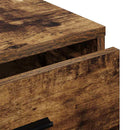 Sideboard Røget eg 40 x 41 x 75 cm Konstrueret træ