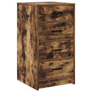 Sideboard Røget eg 40 x 41 x 75 cm Konstrueret træ